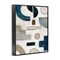 Stupell Industries Neutral Shapes Blue & Beige Framed Giclee Wall Art Design by Emma Peal